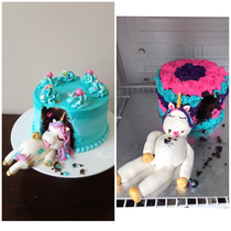 Chubby Unicorn cake