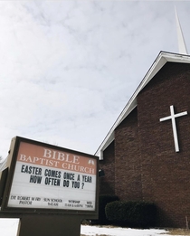 Church is concerned with our orgasm frequency