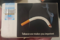 Cigarette box in Mauritius 