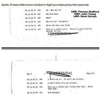 Classified the Apollo  poop incident