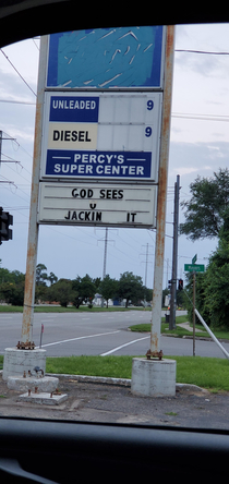 Classy abandoned gas station