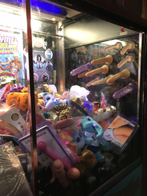 Claw machine in Seattle WA