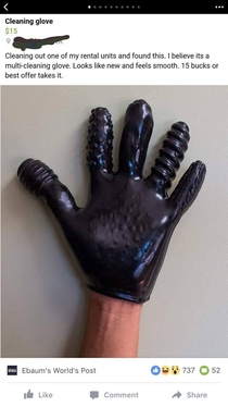 Cleaning glove