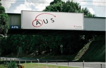 Clever ad for Virgin Airlines flights from Australia to the States