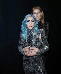 Cline Dion amp Lady Gaga Look Like The Newest Contestants On Ru Pauls Drag Race