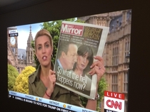 Cnn using the Daily Mirror as a source