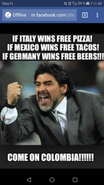 COME ON COLOMBIA
