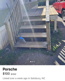 Come over and take a look at my new Porsche