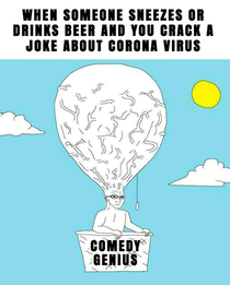 Comedy genius is spreading around