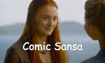 Comic Sansa
