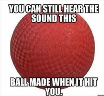 Comment if you ever got hit in the face by this