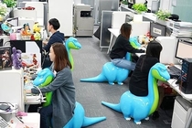 Computer chairs in Japan