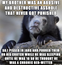 Confession Bear