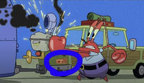 Confirmed Mr Krabs is a stoner