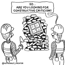 Constructive criticism