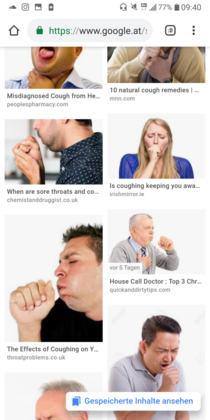Coughing looks like invisible blowjobs