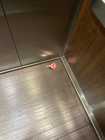 Couldnt wait a few more steps to your hotel room
