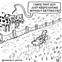 Cow-doctors hate him