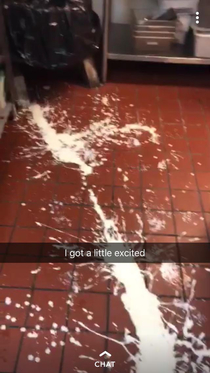 Coworker sent me this after spilling ranch