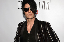 Criss Angel in s looks like he wants to talk to the manager