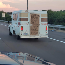 Crotchety old van