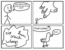 Crudely Drawn Comics  - Changing the Bad