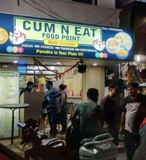 Cum and eat