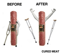 Cured meat