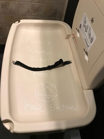 Customer decorated our baby changing station