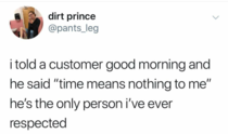 Customer is god right