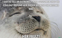 Customer isnt always right