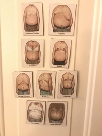 Cut these bad boys out of a magazine and made them into magnets for my brother