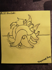 Daily Post-itmon  Ninetales