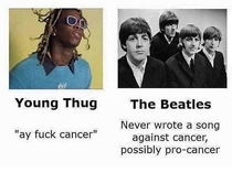 Damn Beatles thats harsh