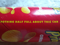 Damn Pringles just roasted lays so hard