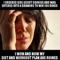 Damn you Girl Scouts