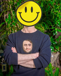 Daniel Radcliffe having a day