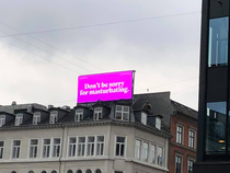 Danish advertising is direct