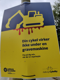 Danish roadconstruction work