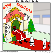 Darth Mall Santa