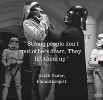 Darth Vader said the truth