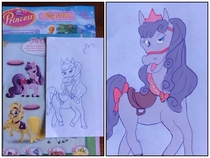 Daughter asked me to draw her the horse she hasnt noticed any differences