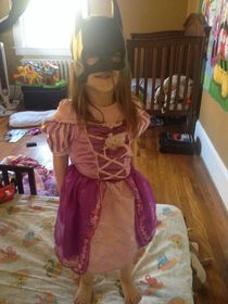 daughter just told me shes Princess Batman