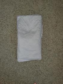 Day  Ive learned to fold a fitted sheet