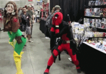 Deadpool and Rogue