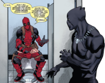 Deadpool vs Black Panther