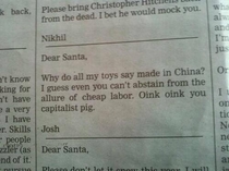 Dear Santa