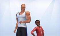Decided to make Dwayne The Rock Johnson and Kevin Hart on The Sims  yesterday This was the result