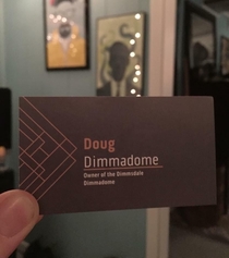 Decided to start acting my age and had some inexpensive business cards printed