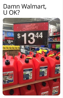 Deck the halls with Gasoline